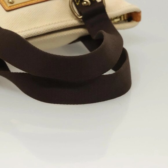 LOUIS VUITTON Antigua Cabas PM Hand Bag Ivory Brown M40039 LV Auth 127959 - Picture 9 of 16